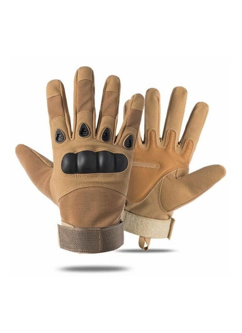 Combat Hard Shell Taktik Eldiven Korumalı Uzun 3 Renk