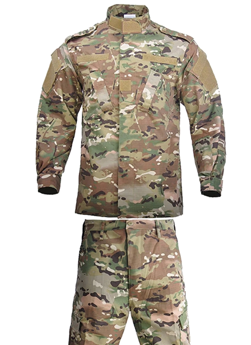 Multicam Kamuflaj Takım Gömlek Pantolon Airsoft Askeri Üniforma
