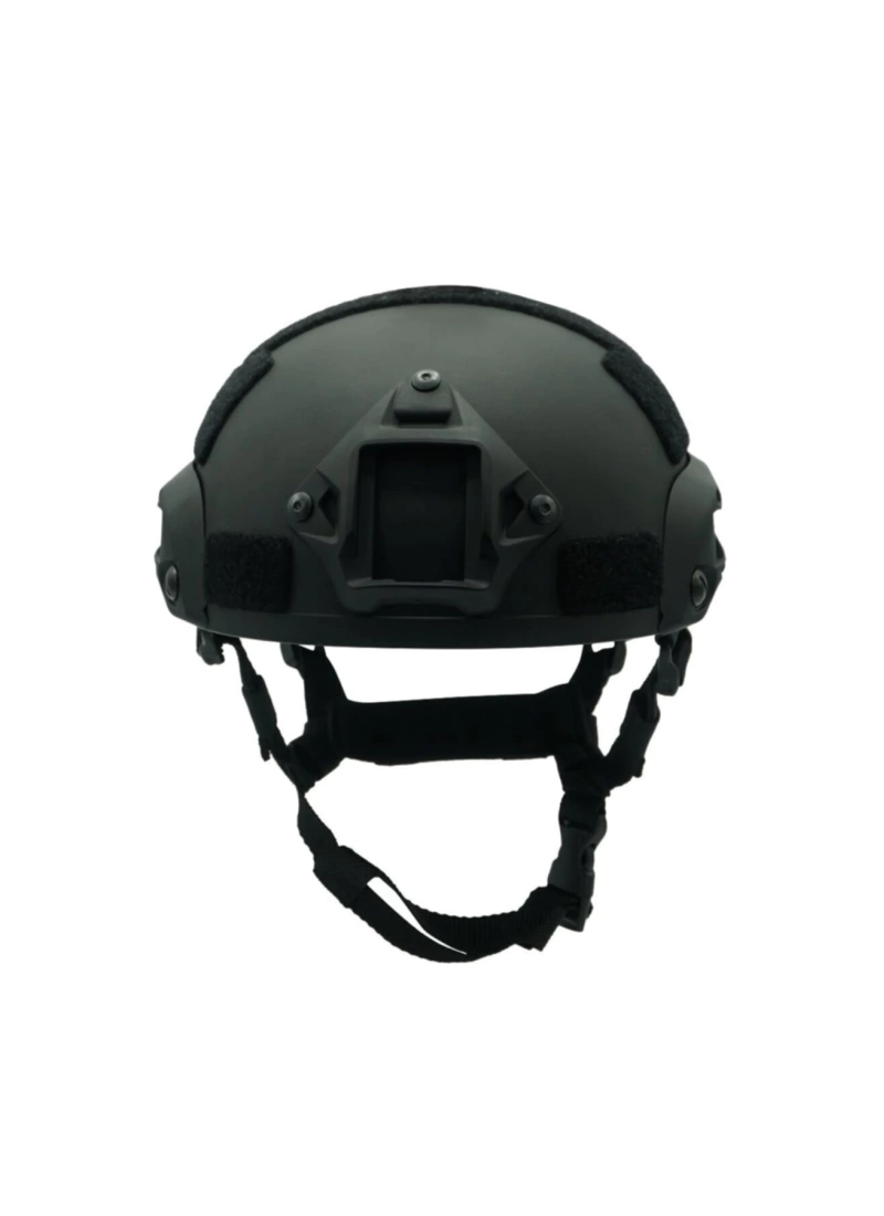 Protective Short Black Rail Air-soft Helmet