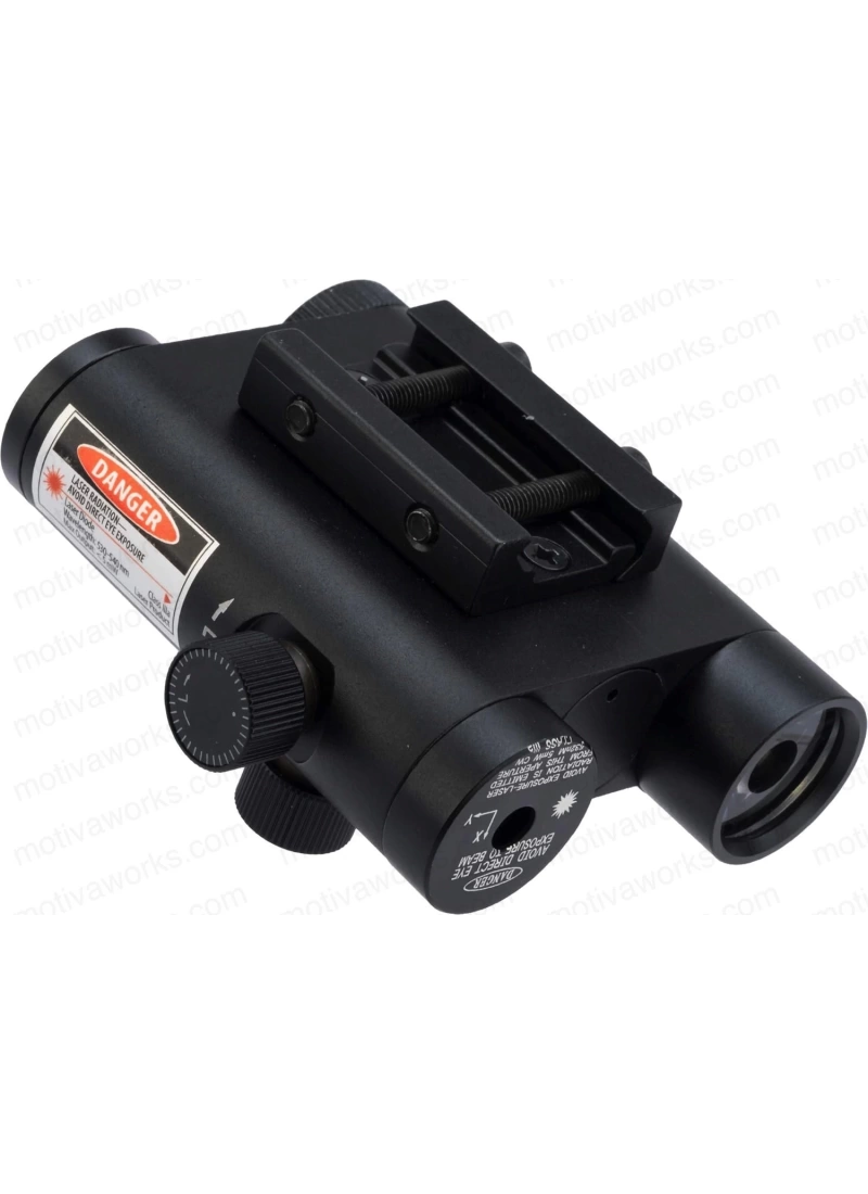 Airsoft Ayarlanabilir Kırmızı Kablolu Fenerli Tüfek Lazer Sight Dot