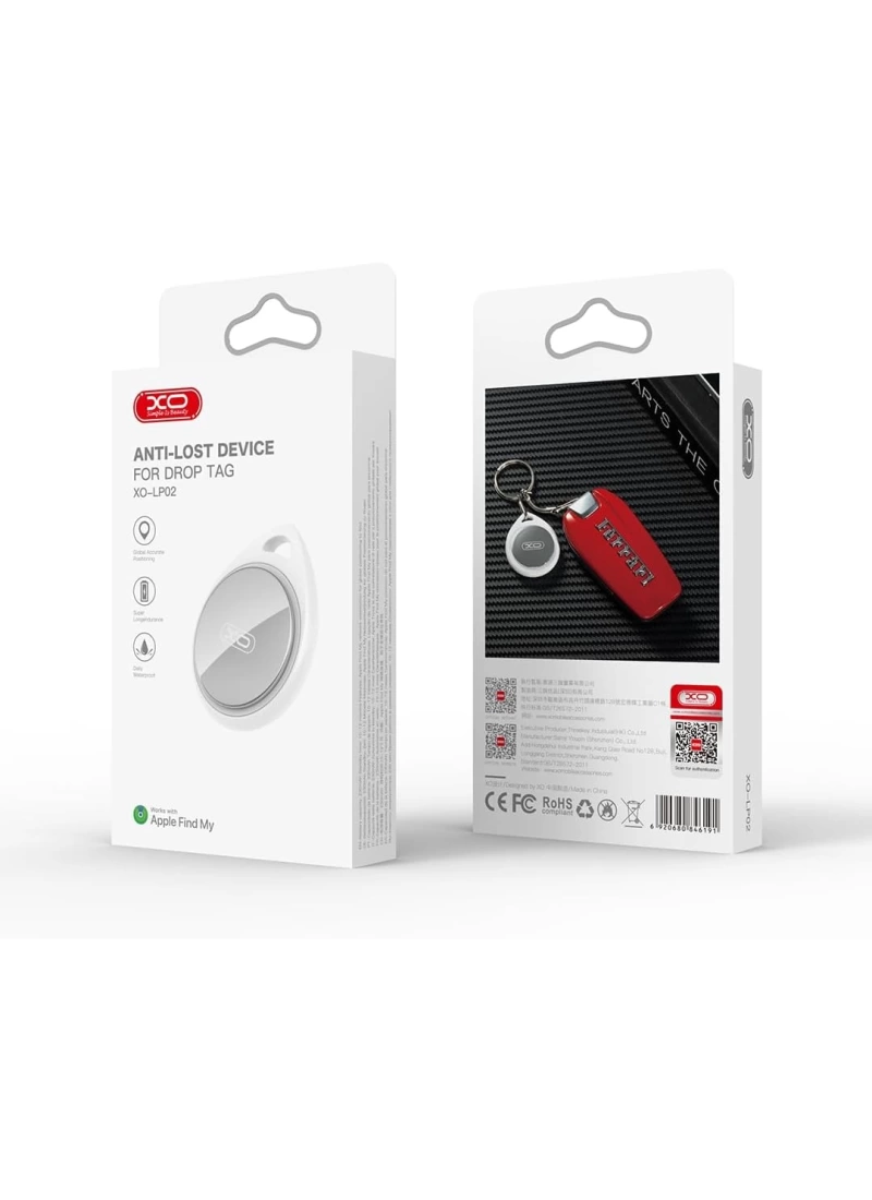Airtag Akıllı GPS Takip Cihazı Apple IOS Tuya Uyumlu SmartTag XOLP02  (Beyaz)