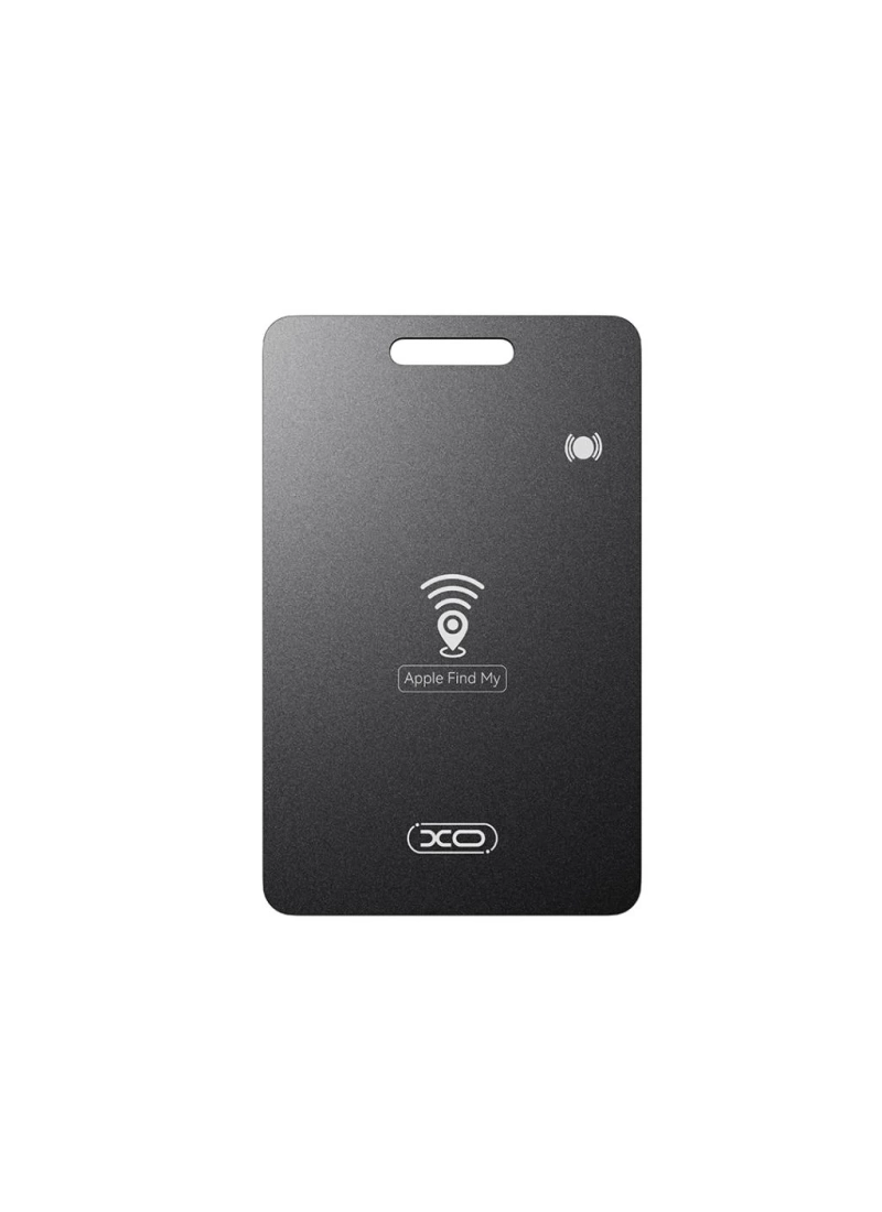 Air Card Tag Akıllı GPS Takip Cihazı Apple IOS Tuya Uyumlu Smart Card Tag XOLP05 (Siyah)