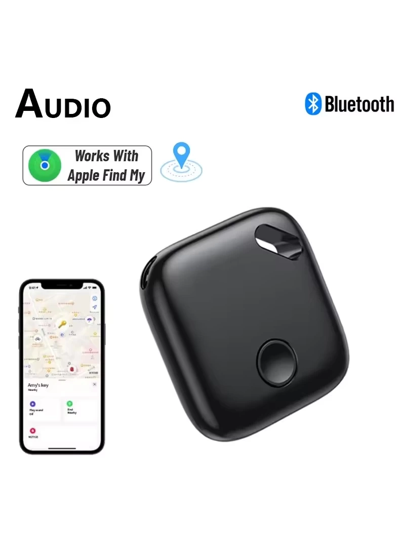 Airtag Akıllı GPS Takip Cihazı Apple IOS Uyumlu SmartTag (Siyah)