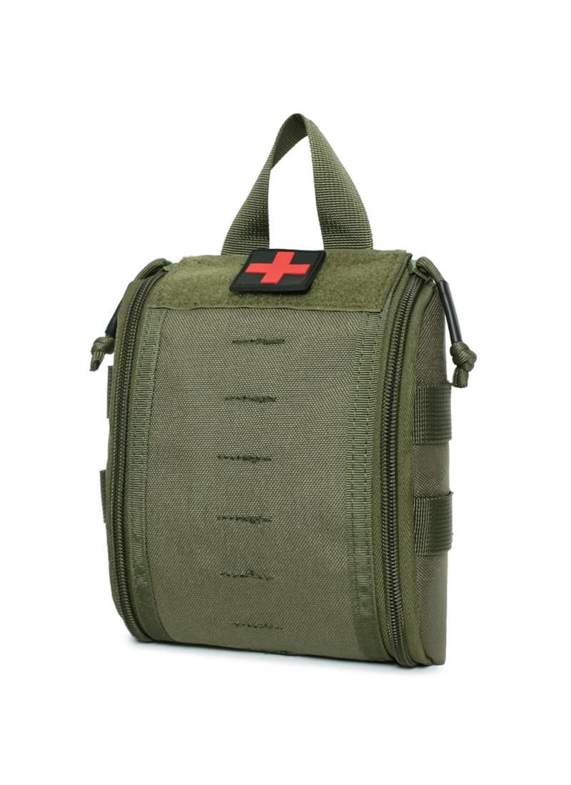 16cm Askeri Taktik Tıbbi Medikal Çanta Haki Yeşil EDC Molle İlk Yardım Çantası NO14