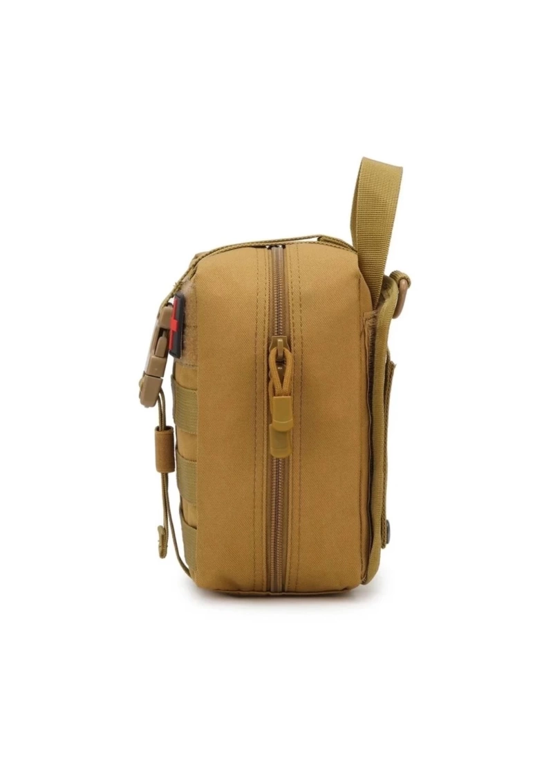 20CM Askeri Taktik Tıbbi Medikal Çanta Çöl Desert Molle İlk Yardım Çantası No13