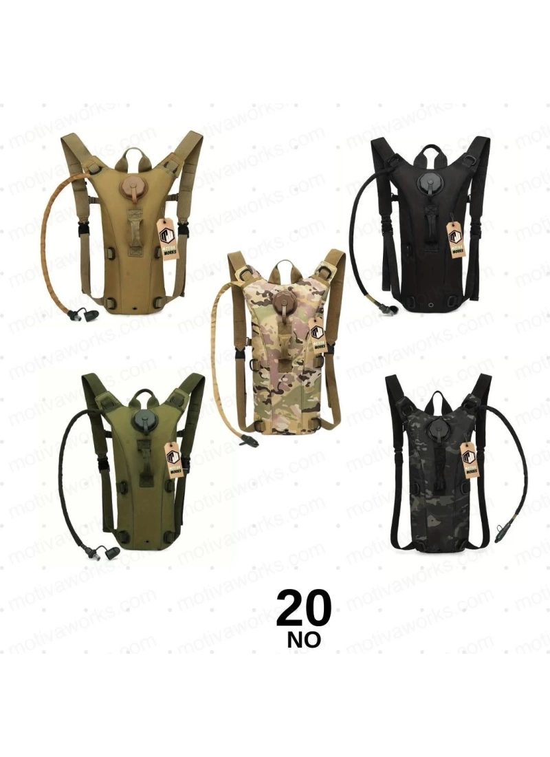 44CM Camelbak Suluk Sırt Çantası Haki Yeşil 2LT, Suluklu Çanta NO20