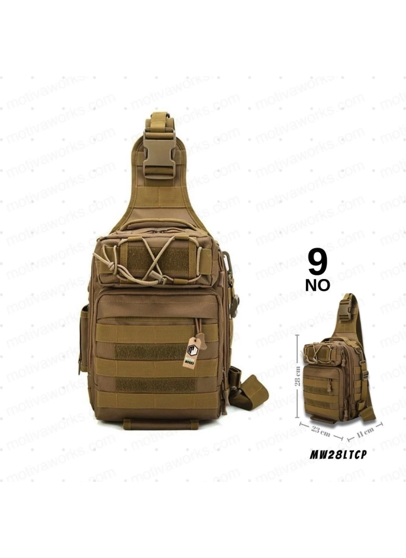 28cm Çöl Sarısı 18 LT Taktik Omuz Çantası NO9