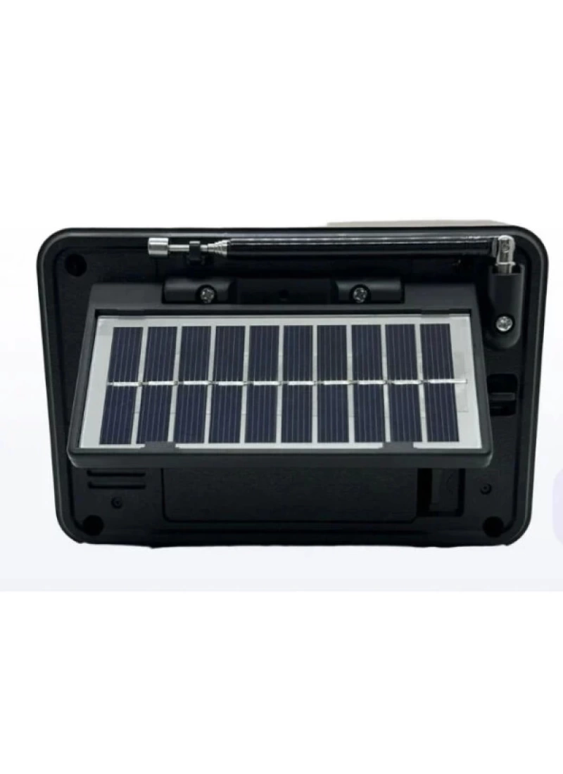 Everton Rt-671 Solar Powered Panel Bluetooth Wireless Nostalgic Radio