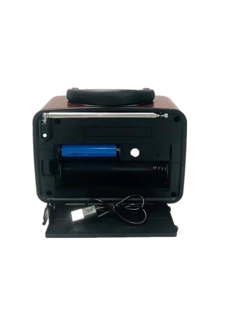 Everton Rt-671 Solar Powered Panel Bluetooth Wireless Nostalgic Radio