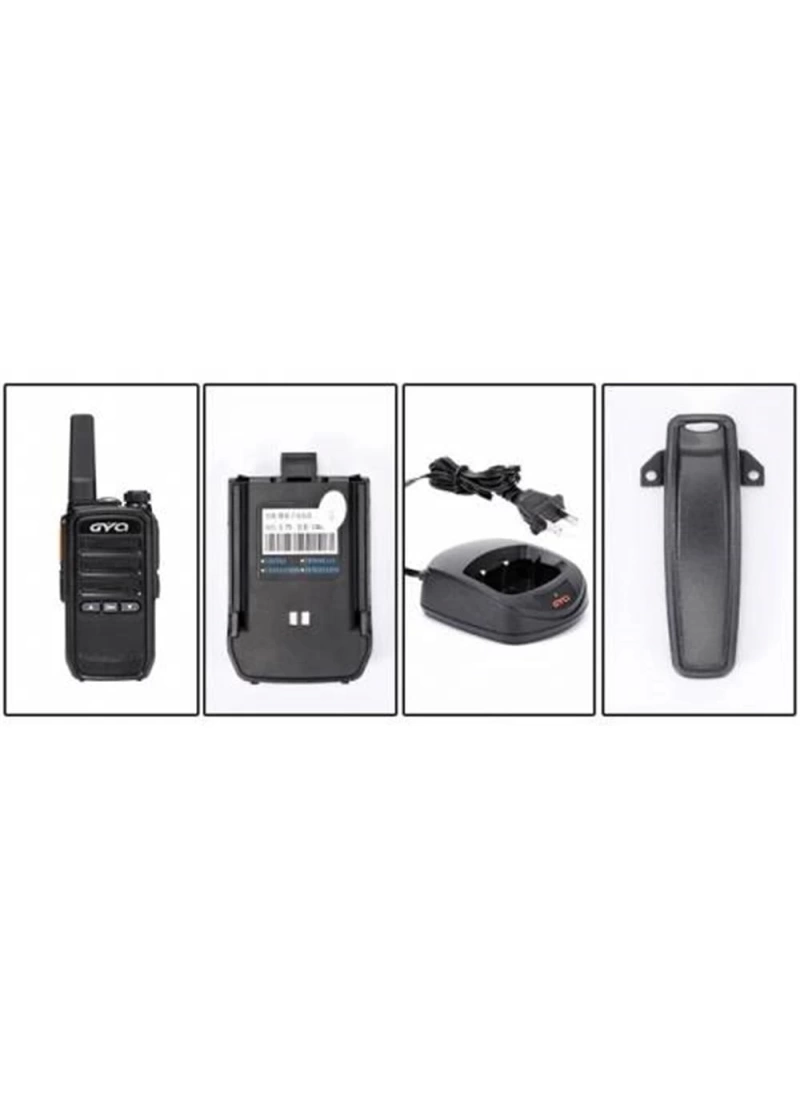 PMR El Telsizi – 15 KM Menzil, 446 MHz 2’li Set, HD Ses, Sivil, Acil Durum ve Outdoor Kullanım İçin
