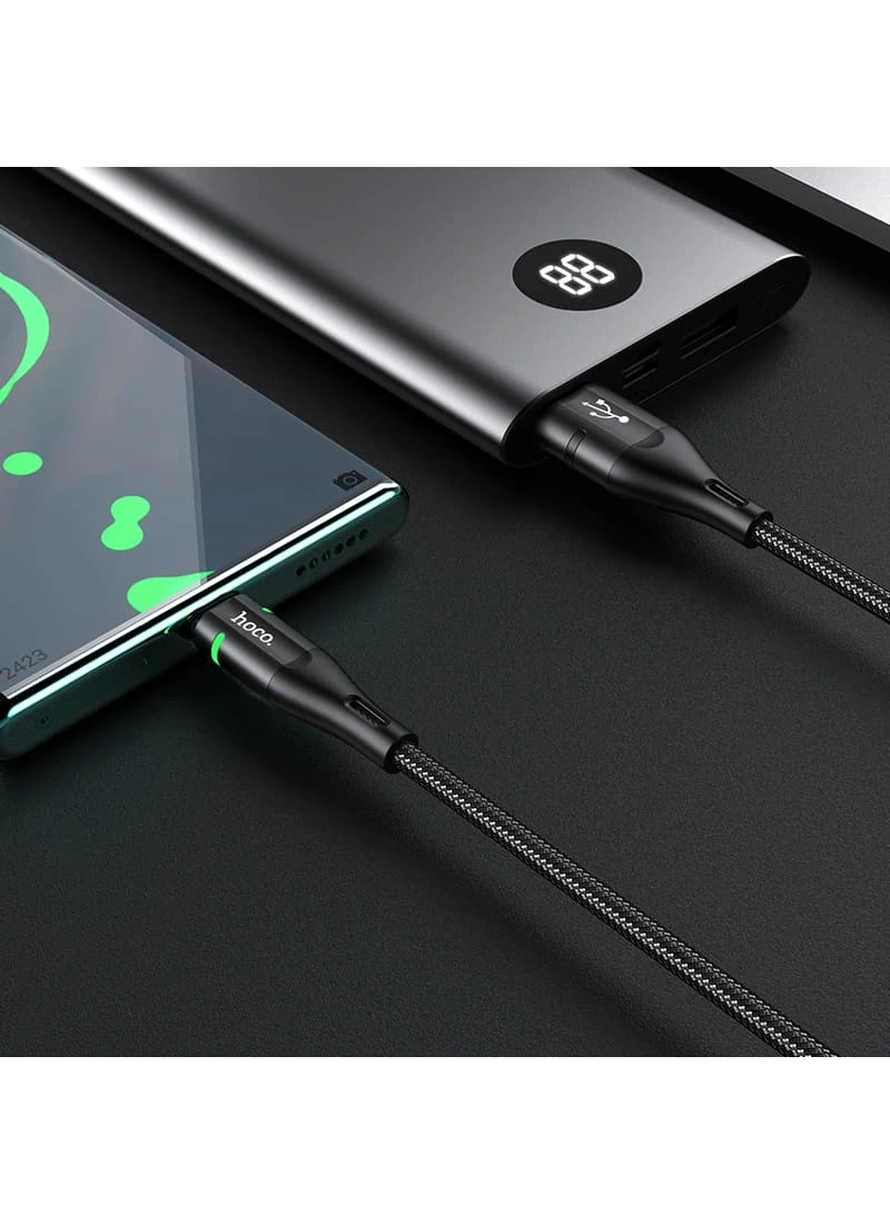 Hızlı Şarj Kablosu Armor Kablo Ucu Korumalı 100W Ultra Fast Charge USB To Type-C PD Data Kablo 1M