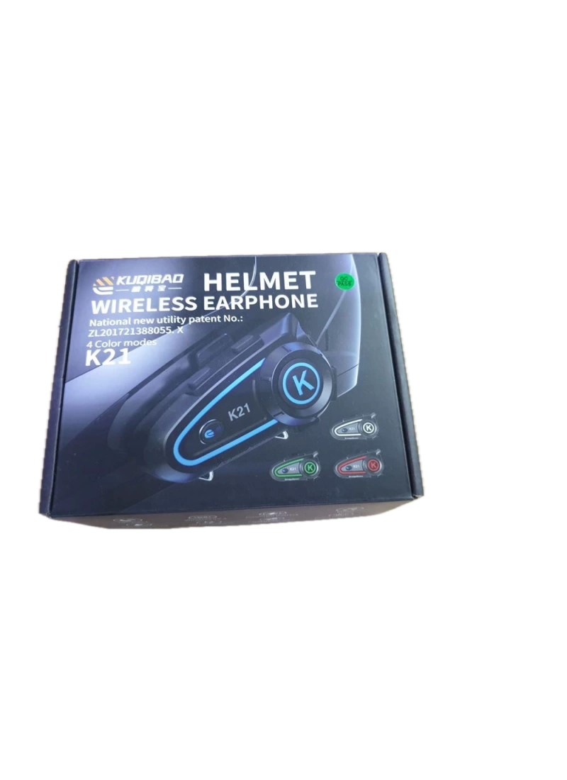 K21S 2X interkom BT 5.3 RGB Asistanlı 1200mah Gürültü Önleme Motosiklet Kask Kulaklığı