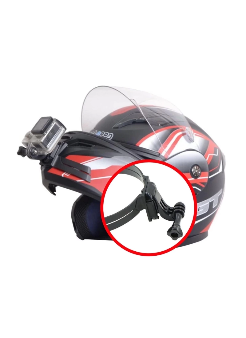 Kask Çene Bağlantı Aparatı GoPro Aksiyon Kamera ile Uyumlu