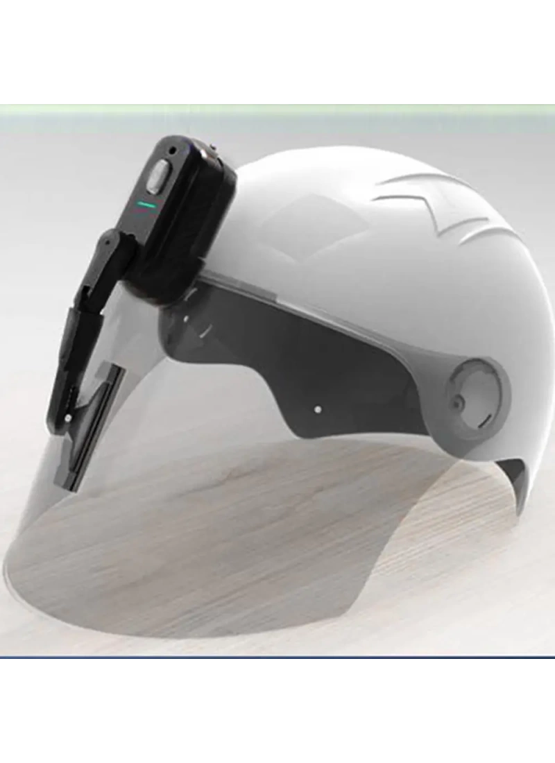 Kask Sileceği Motosiklet Şarjlı Otomatik Kask Sileceği Tüm Kasklara Uyumlu