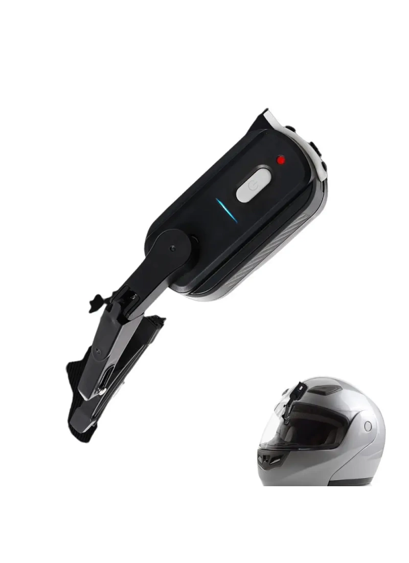 Kask Sileceği Motosiklet Şarjlı Otomatik Kask Sileceği Tüm Kasklara Uyumlu