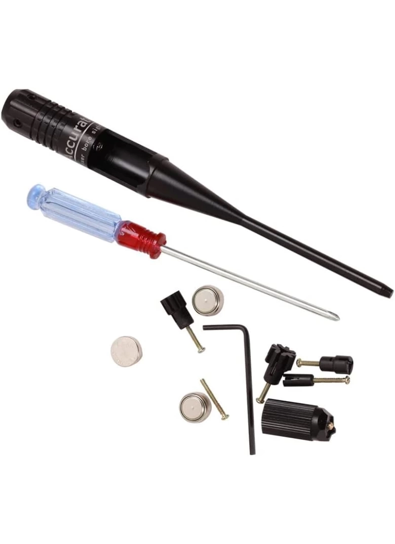 Laser Bore Sighter - Sight Cartridge Boresight Kolimatör Hedef Bulucu Aracı Alüminyum Alaşımlı