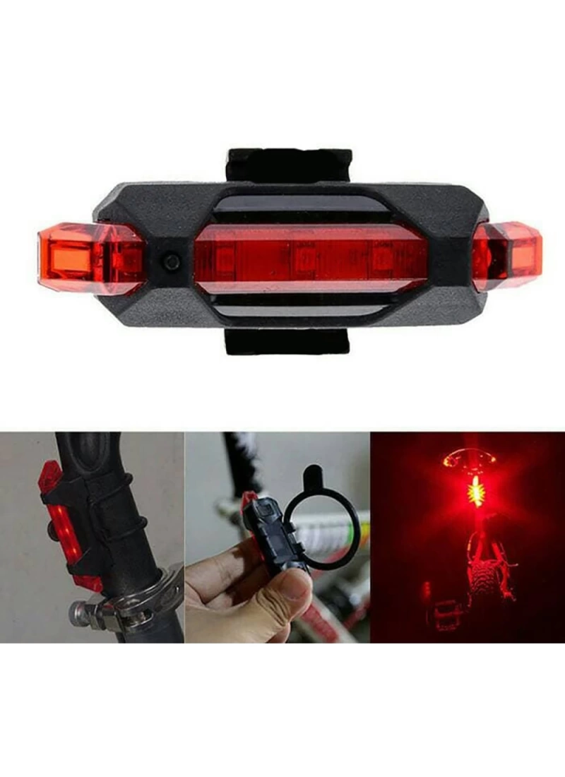 Led Uyarıcı Lamba 4 Modlu Kırmızı