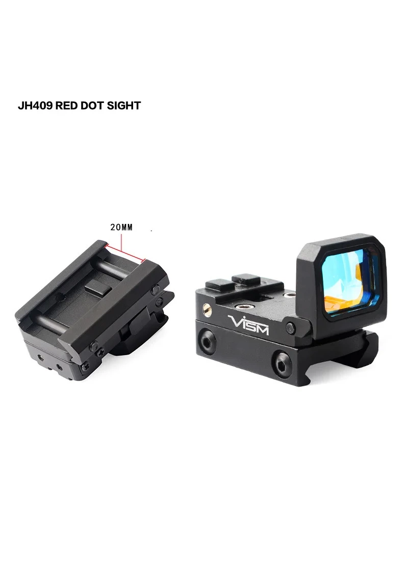 M4 Flipdot Taktikal Renkli Katlanır Reddot
