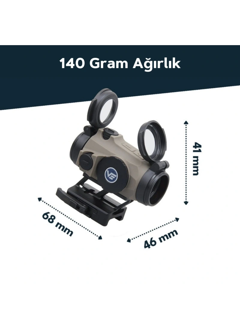 Maverick-IV 1x20 Mini Reflex Sight SOP RUBBER TAN