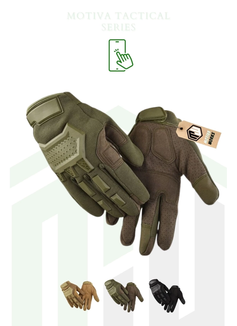 Tactical Gloves Soft Silicone Protected Work Safety Motorcycle Bicycle Glove