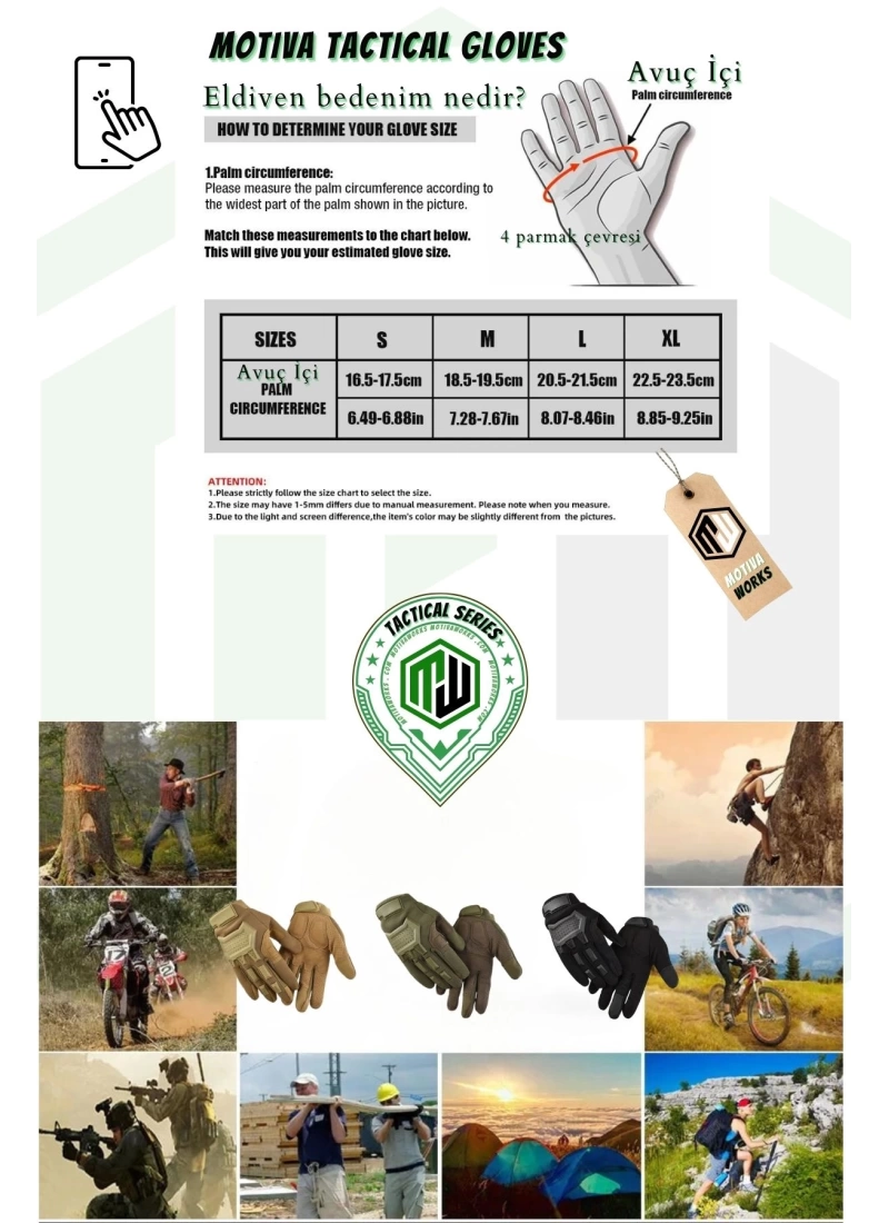 Tactical Gloves Soft Silicone Protected Work Safety Motorcycle Bicycle Glove