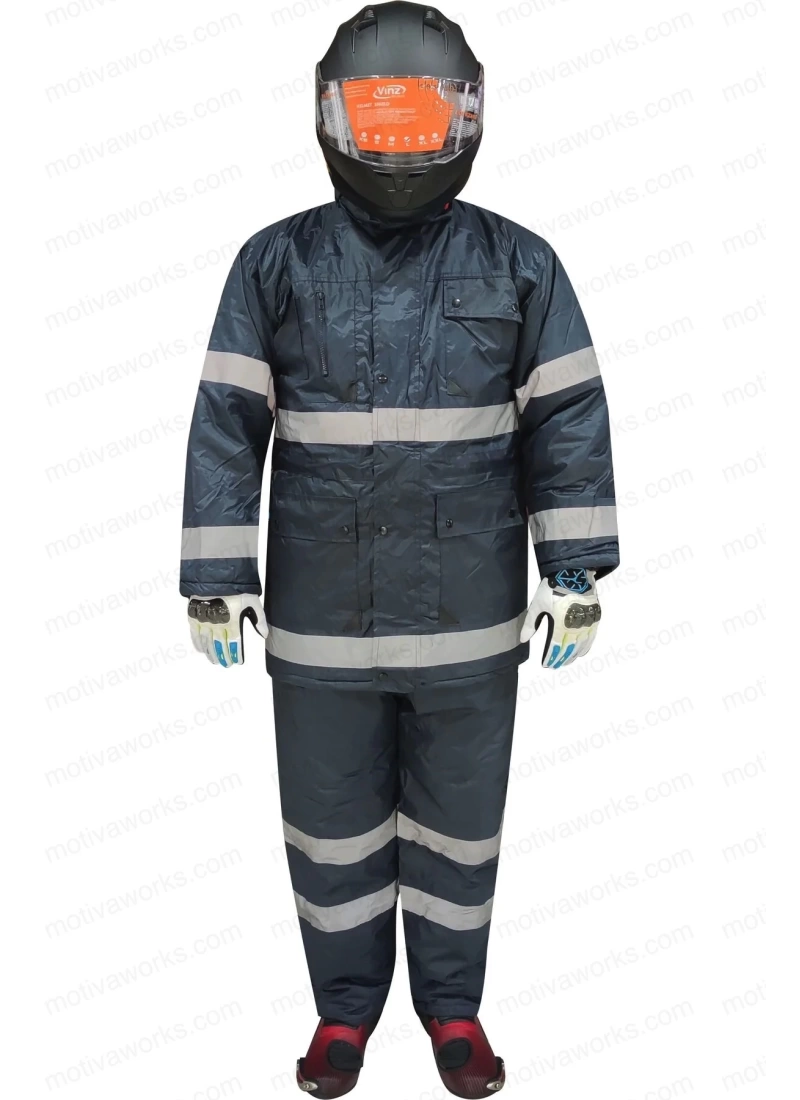 Motosiklet Yağmurluk Takımı Unisex Oversize MTS1060