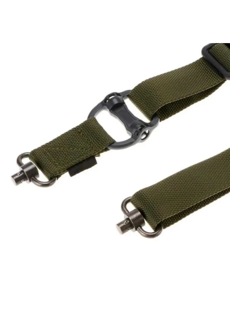 MPT QD Siyah Metal Bas Çıkarlı Askeri Airsoft Avcılık Tüfek Askı Kayışı