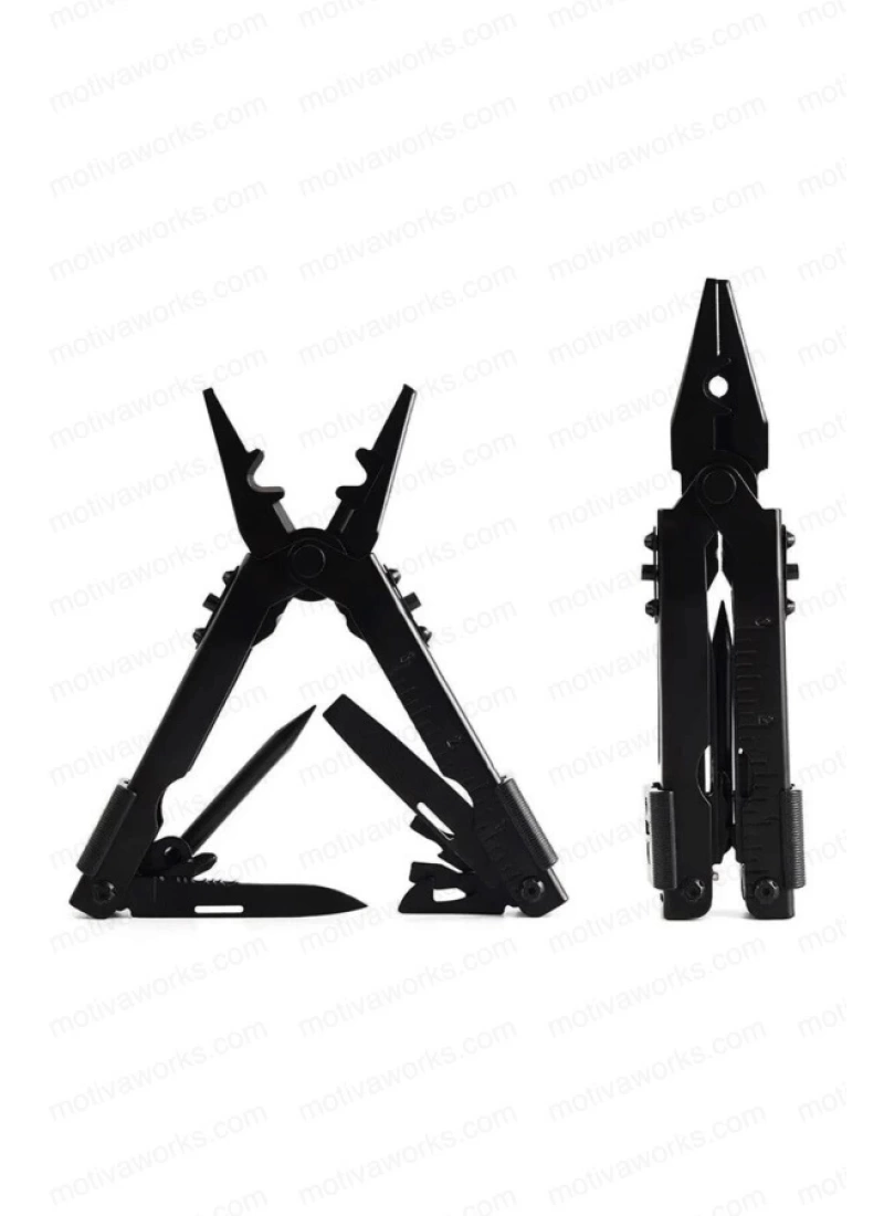Multitool Çakı İmha Taktik Pense CB Model Siyah