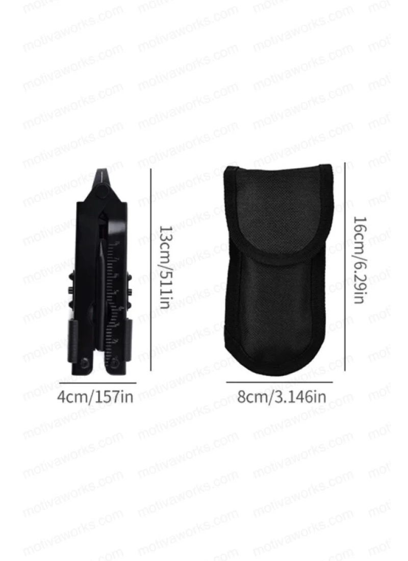 Multitool Çakı İmha Taktik Pense CB Model Siyah