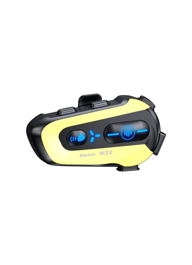 N3X Motosiklet Kask Bluetooth intercom Kulaklık – Bluetooth 5.4, IP56 Suya Dayanıklı, 1000mAh Uzun Ömürlü Batarya