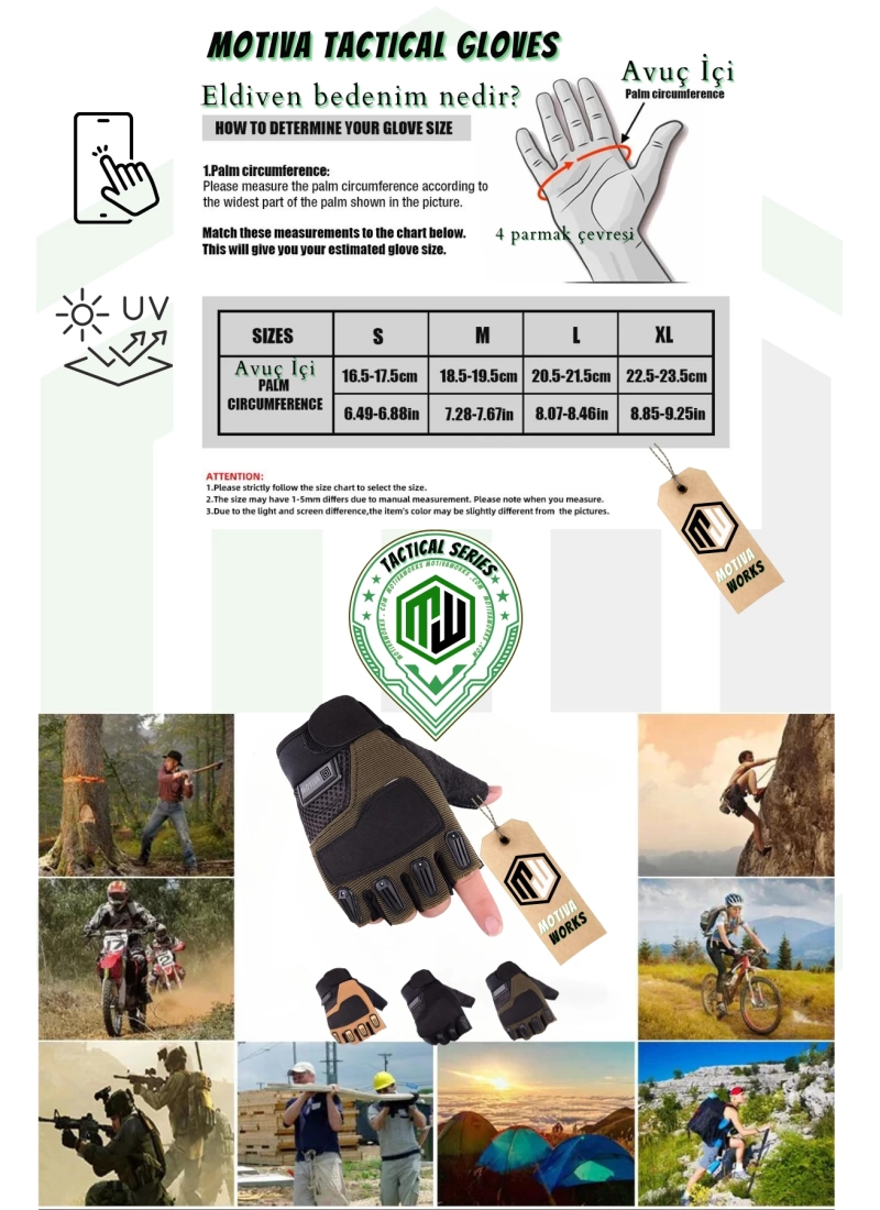 Outdoor Kamp Çöl Desert Spor Bisiklet Motosiklet Taktik Kısa Yazlık Spect Eldiven