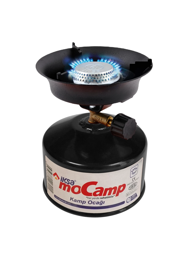 Portatif Kamp Ocağı Doldurulabilir 400gr Hafif Kamp, Piknik, Seyahat Ocağı