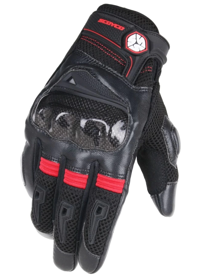 Scoyco MC57 Carbon Yazlık Siyah Motosiklet Eldiveni