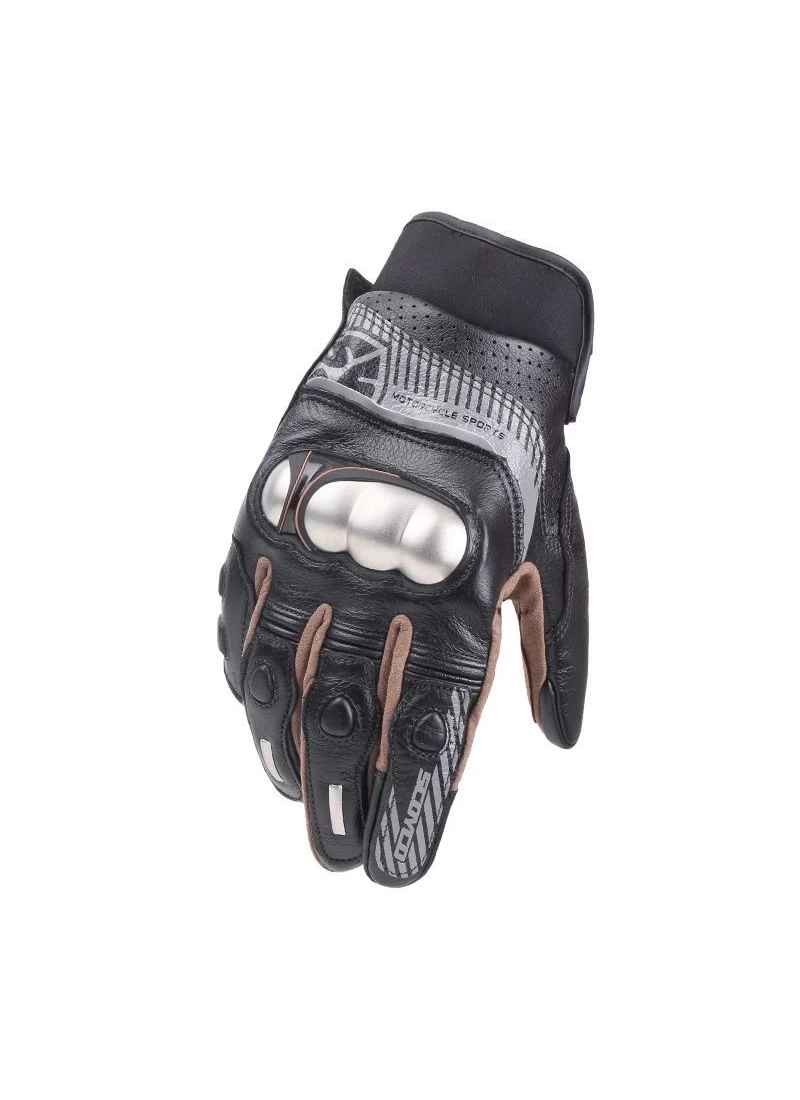 Scoyco MC60 Carbon Kevlar Deri Motosiklet Eldiveni