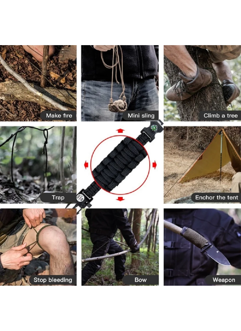 Survival Hayatta Kalma Bilekliği 12 Renk