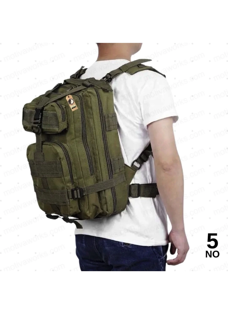 45CM Taktik Çanta 35 Litre Haki Yeşil Molle Tactical Çanta NO[5]