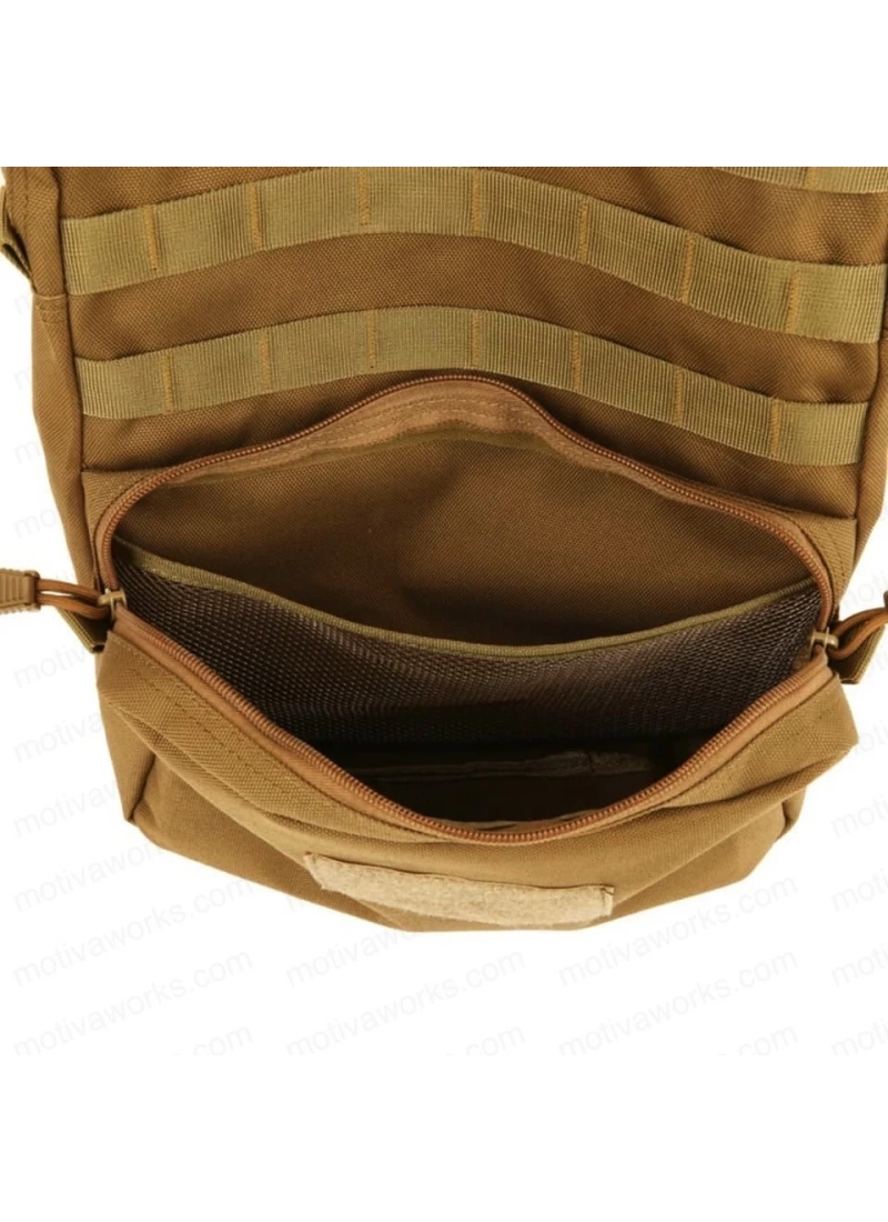38CM Taktik Çöl Desert Molle Yelek Montajlı Çanta NO11