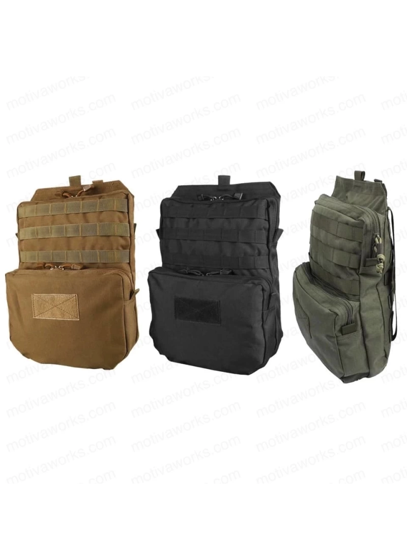 38CM Taktik Çöl Desert Molle Yelek Montajlı Çanta NO11