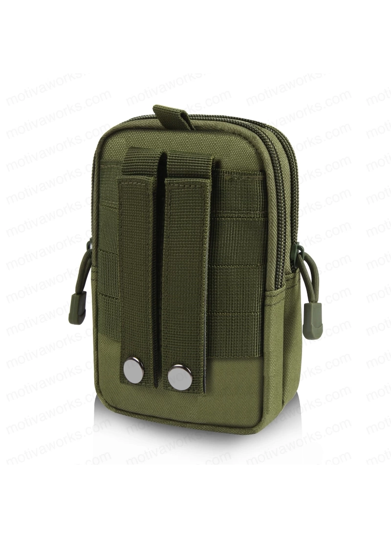 18CM Taktik Modüler Mini Haki Yeşil Göğüs Telefon Molle Çantası NO16