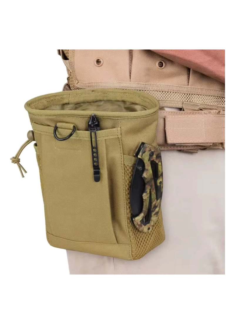 19CM Taktik Molle Askeri Airsoft Avcılık Dağcılık Çöl Desert Çanta Çok Amaçlı Torba