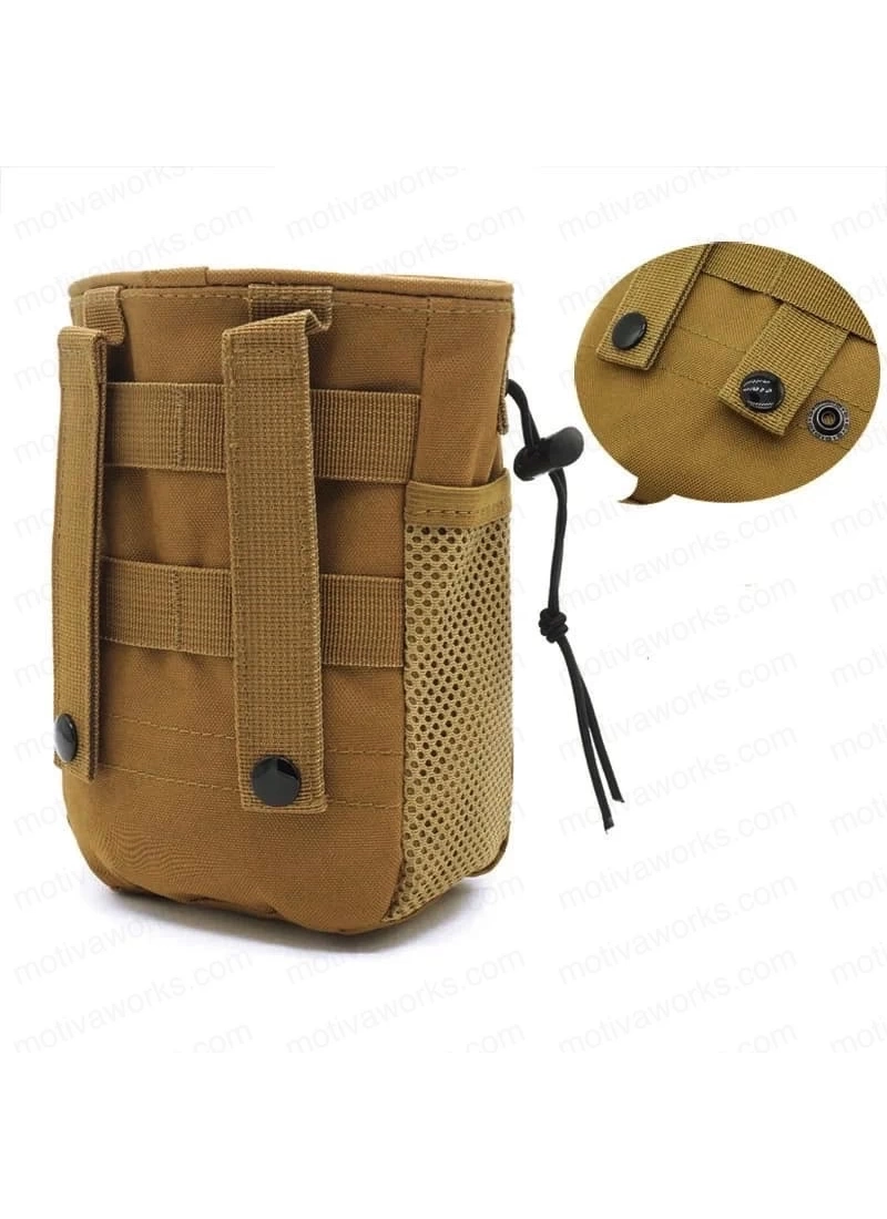 19CM Taktik Molle Askeri Airsoft Avcılık Dağcılık Çöl Desert Çanta Çok Amaçlı Torba