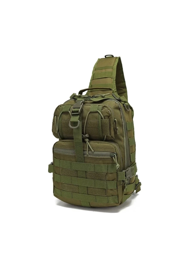35CM Yeşil 20 LT Taktik Omuz Çantası 14in NO8