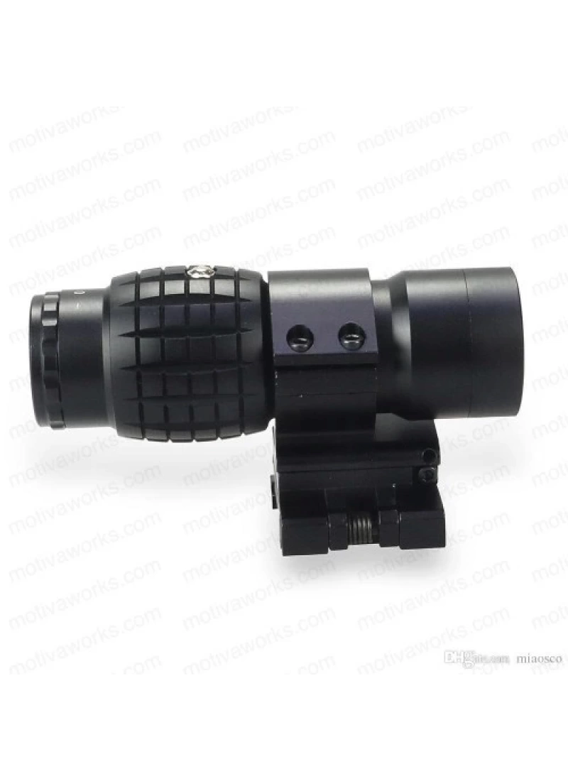 Taktikal 3x Dürbün Yakınlaştırıcı Magnifier Yana Yatan