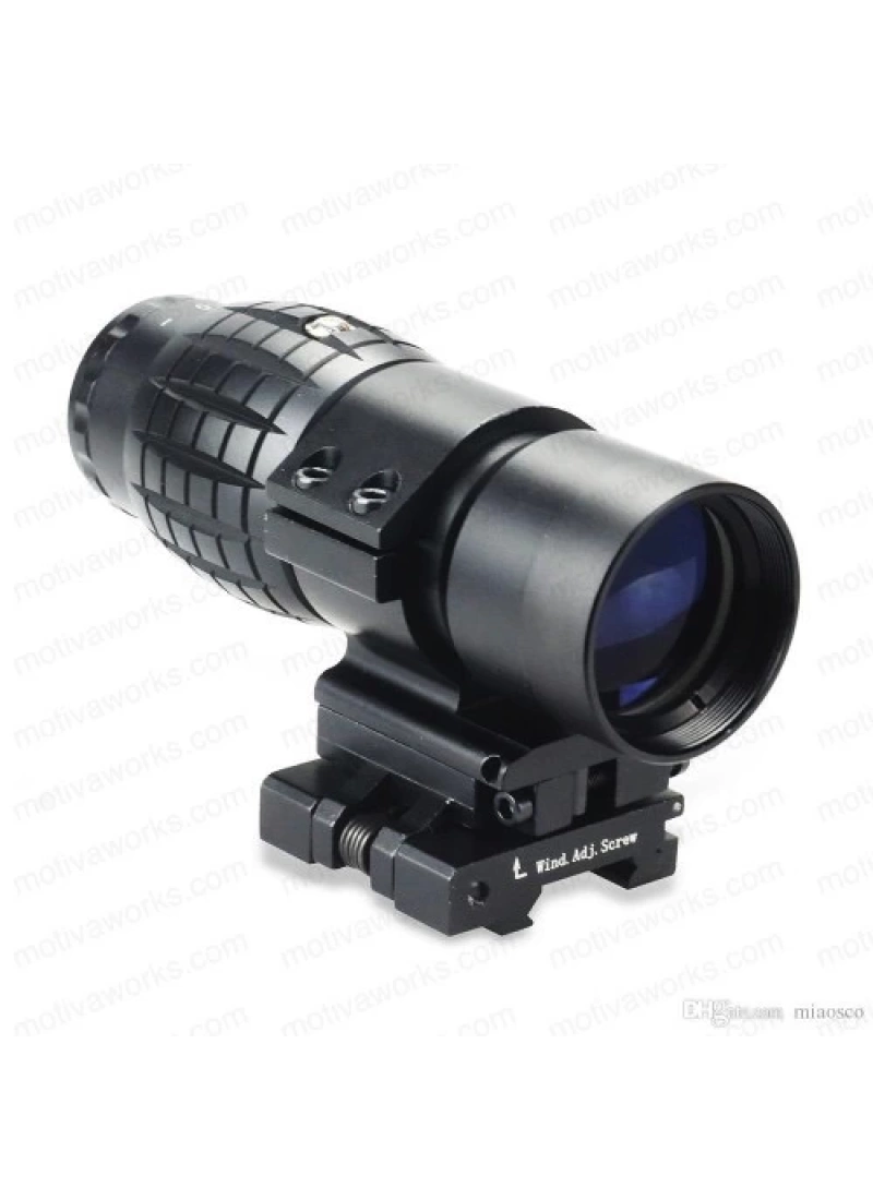 Taktikal 3x Dürbün Yakınlaştırıcı Magnifier Yana Yatan