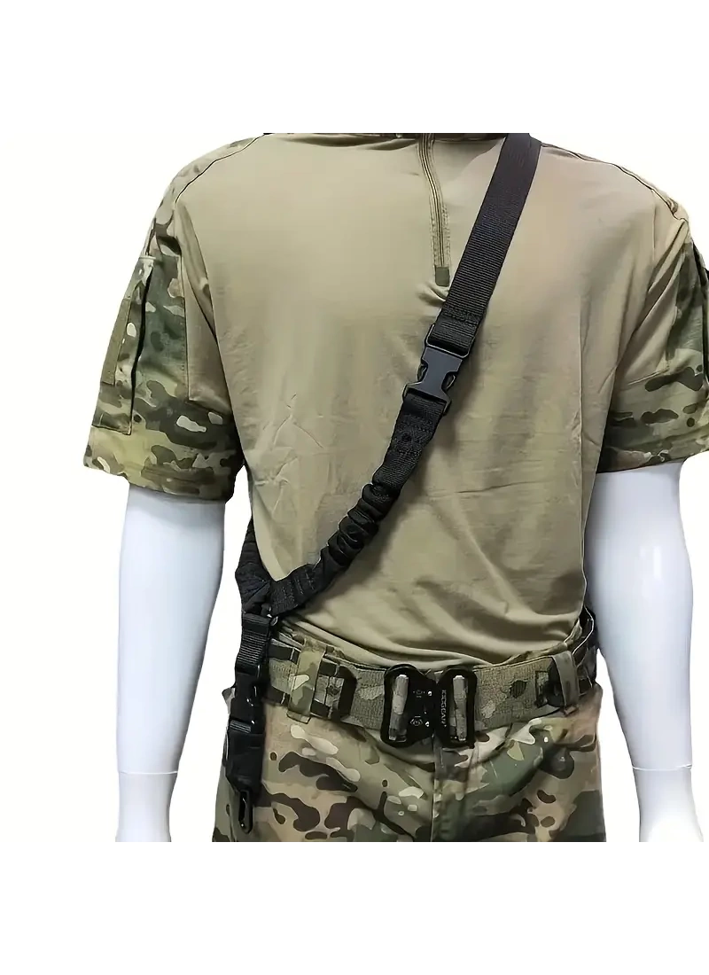 Tek Nokta Çöl Tan Metal Askeri Airsoft Avcılık İthal Askı Kayışı