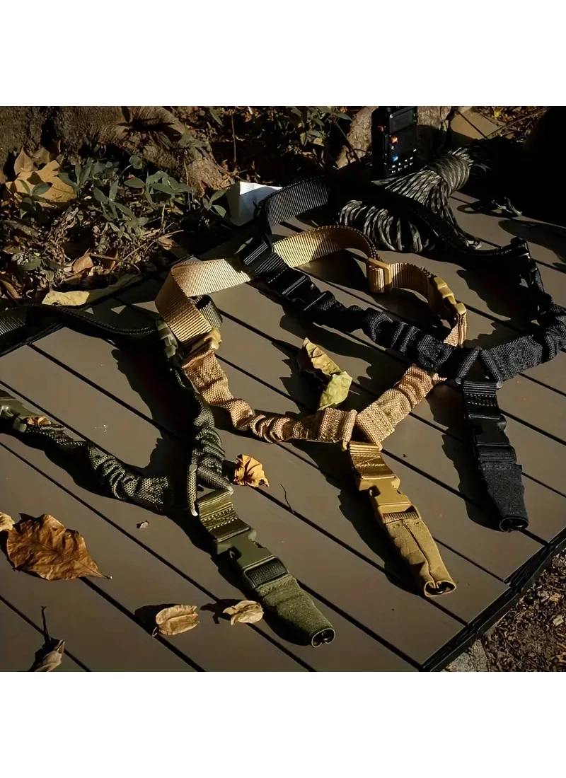 Tek Nokta Çöl Tan Metal Askeri Airsoft Avcılık İthal Askı Kayışı