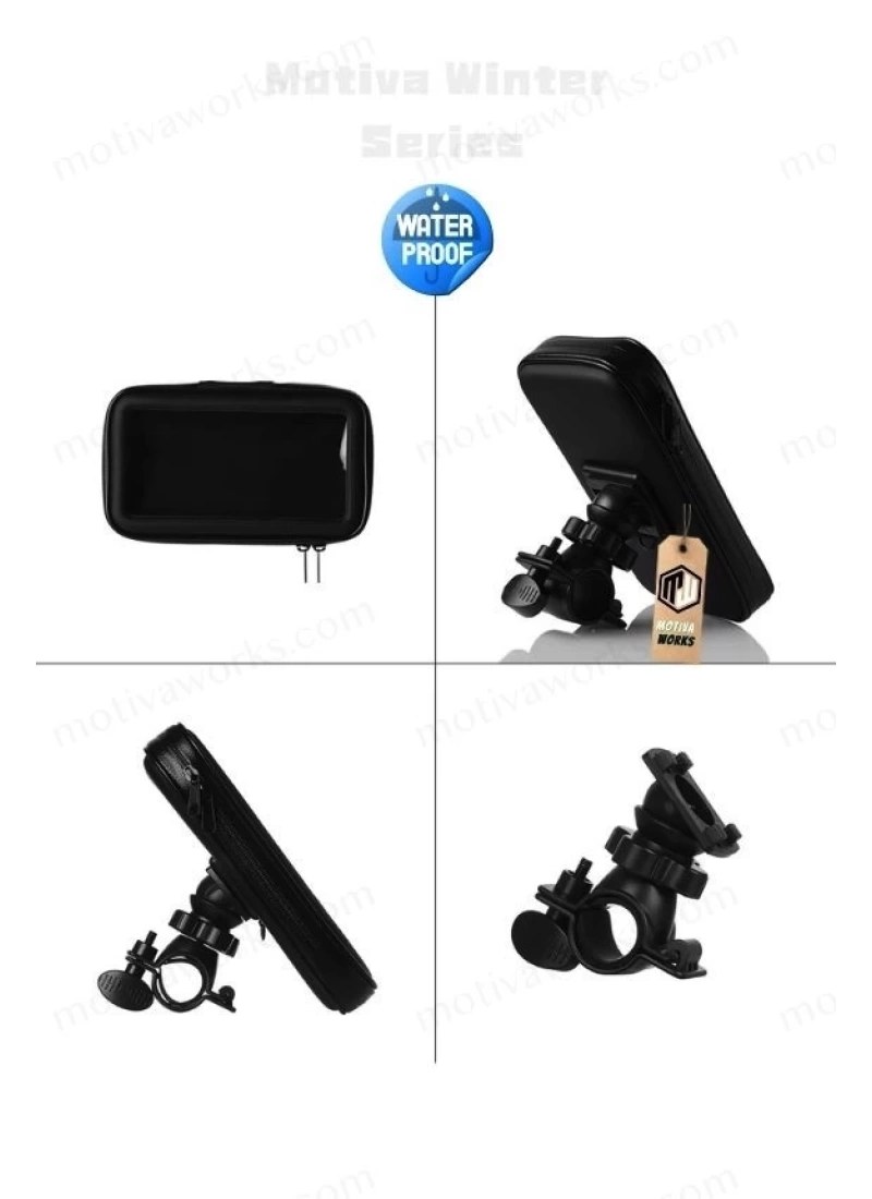 Telefon Tutucu Su Geçirmez Gidon Bağlantılı M-L-XL Evrensel Model MTK6