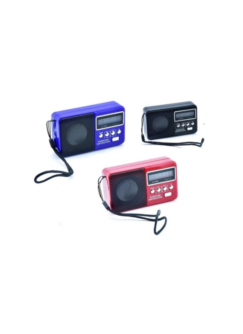 RT303 FM/AM/USB MicroSD Girişli Şarzlı El Radyosu