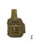 38CM Taktik Outdoot Çöl Tan Desert Sırt veya Çapraz Duble Çanta NO7