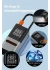 Hava Kompresörü 4000 mAh 4IN1 Şarjlı+Araç Taşınabilir Araç MotorLastik Top Şişirme Pompası Oto A6655